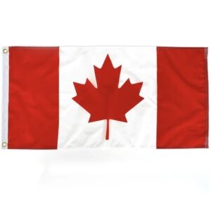 Large Canada Flag Maple Leaf Red White